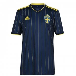 adidas Sweden Away Shirt 2020 - Blue/Yellow