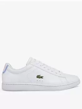 Lacoste Lacoste Carnaby Evo 0722 Trainers, White/Pink, Size 5, Women