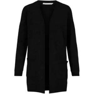 Pieces Sleeve Knit Cardigan - Black