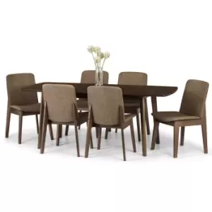 Kensington Extending Dining Table Brown