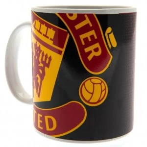 Manchester United FC Half Tone Mug