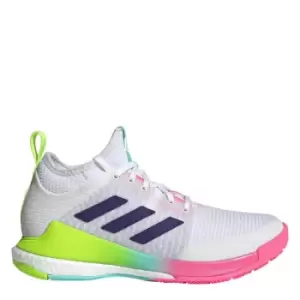 adidas Crazyflght Mid Indoor Court Trainers - White