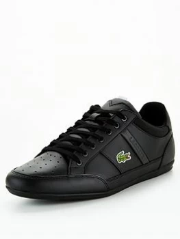 Lacoste Chaymon 0121 1 CMA Trainers - Black/White, Size 7, Men