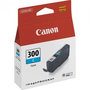 Canon PFI300 Cyan Ink Cartridge