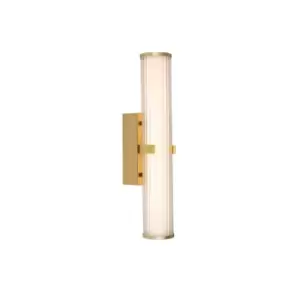 Led Gold Wall Light 18W. Ip44