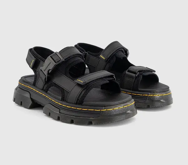 Dr. Martens Womens Forster Ii Sandals Black, 8