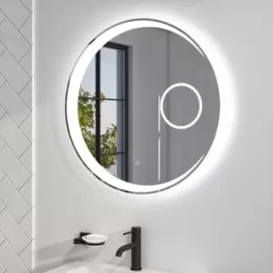 Round LED Bathroom Mirror with Demister 700mm - Aries