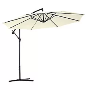 Outsunny Patio Umbrella 01-0218 Metal, Polyester Beige