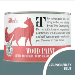 Thorndown Wood Paint 150ml - Launcherly Blue