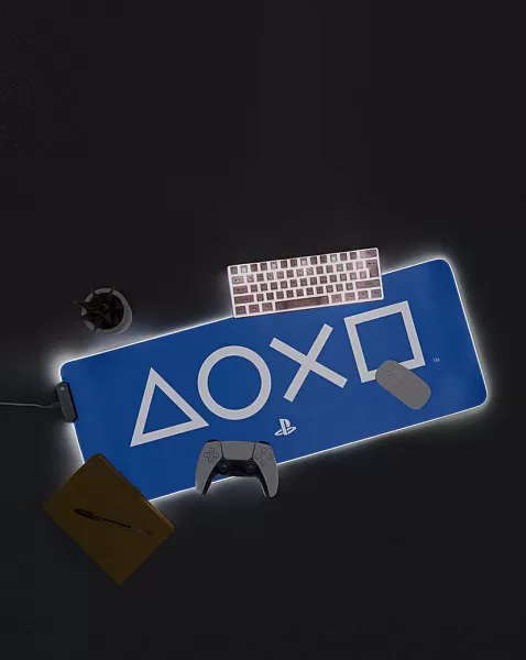 Playstation Light Up Desk Mat