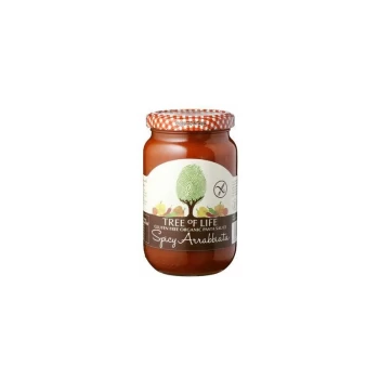 Spicy Arrabiata Pasta Sauce - Gluten Free - 350g - 72397 - Tree Of Life