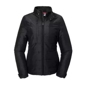 Russell Womens/Ladies Cross Jacket (M) (Black)