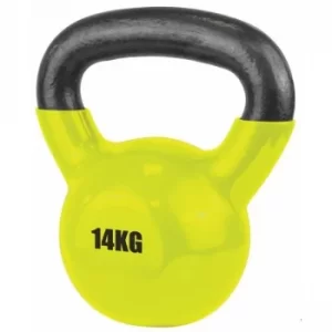 UFE Vinyl Coated Kettlebell 14kg Yellow