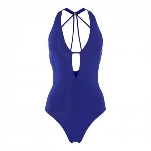 Jets Js Plunge Swimsuit - ATLANTIC