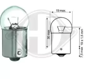 DIEDERICHS Light Bulbs LID10059 Bulb, interior light VW,AUDI,MERCEDES-BENZ,POLO (9N_),TOURAN (1T1, 1T2),GOLF II (19E, 1G1),Lupo (6X1, 6E1)