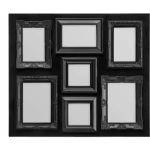 Premier Housewares Black Contemporary 7 Photo Frame