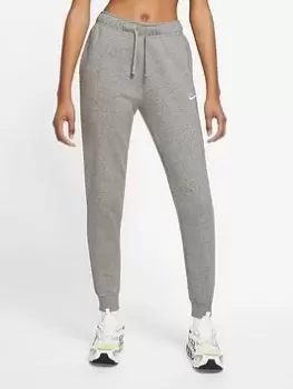 Nike NSW Club Fleece Mid Rise Standard Joggers - Dark Grey Heather, Size L, Women