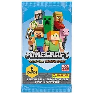 Minecraft Adventure Trading Card Collection (18 Packs)