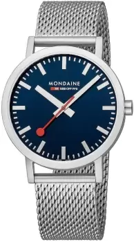 Mondaine Watch Classic Deepest Blue Special Edition