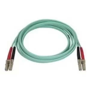 STARTECH 450FBLCLC2 OM4 FIBER OPTIC CABLE 100GB 50125 LSZH LCLC 2M Cables Network Cables