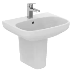 Ideal Standard I.life A 55Cm Basin And Semi-pedestal Pack