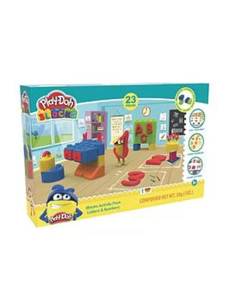 Play-Doh Blocks Activity Pack Letters and Numbers