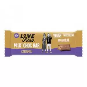 Love Raw Vegan Milk Choc Bar - Caramel - 30g x 20