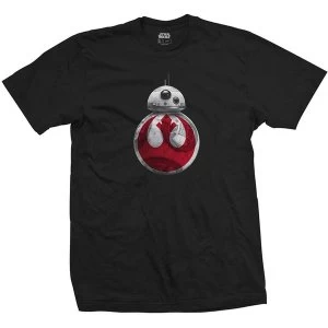 Star Wars - Episode VIII BB-8 Resistance Unisex Small T-Shirt - Black