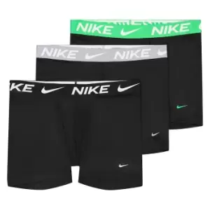 Nike Boxer Brief 3Pk, Green/Black/Grey, Male, Sleep - & Underwear, 0000KE1157