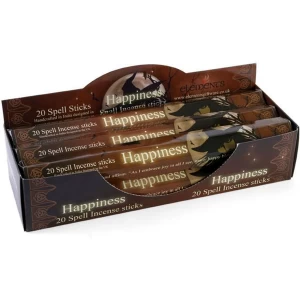 6 Packs of Happiness Spell Incense Sticks by Lisa Parker