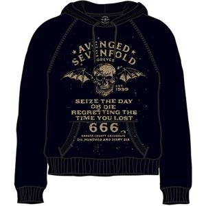 Avenged Sevenfold - Seize the Day Unisex Large Pullover Hoodie - Black