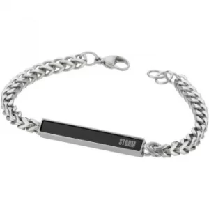 Mens STORM Stainless Steel Fazer Bracelet