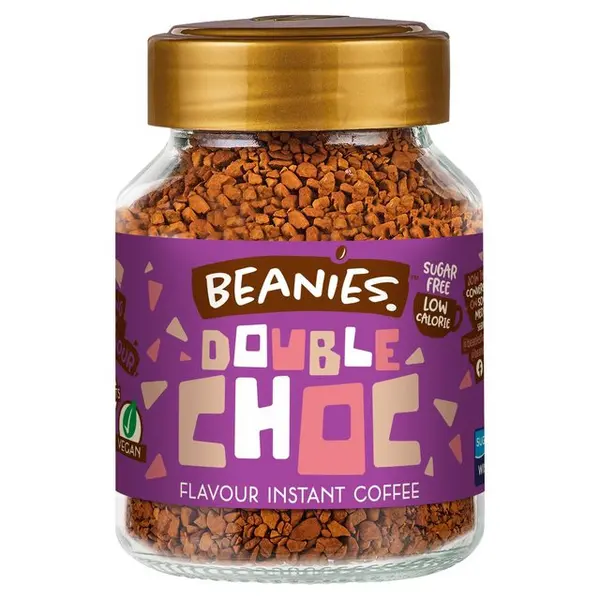 Beanies Double Chocolate Instant Coffee 50g