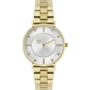 Ladies Storm Rina Gold Watch