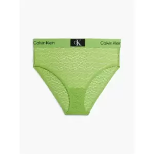 Calvin Klein High Waist Bikini - Green