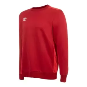 Umbro Poly Sweatshirt Mens - Red