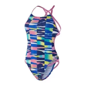 Speedo Rainbow Swimsuit - White