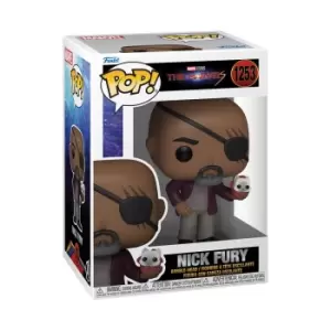 The Marvels Nick Fury vinyl figurine no. 1253 Funko Pop! multicolour