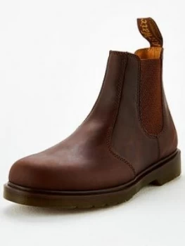 Dr Martens 2976 Leather Chelsea Boots - Brown , Brown, Size 7, Men