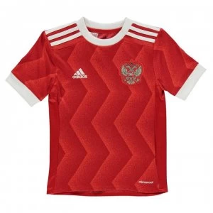 adidas Russia Confederation Cup Shirt 2016 2017 Junior - Red/White