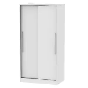 Siena Grey Matt Sliding Wardrobe