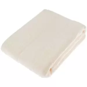 HOMESCAPES Turkish Cotton Cream Bath Sheet - Cream