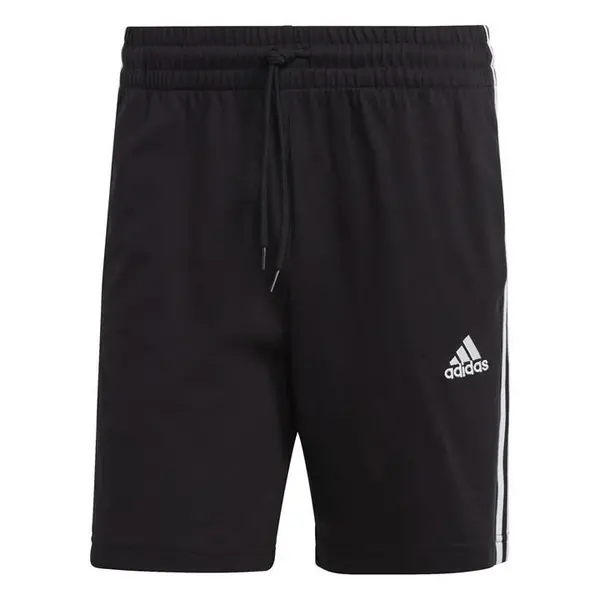 adidas Essentials 3 - Stripes Shorts - Black XS