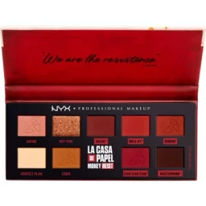 NYX Professional Makeup La Casa de Papel El Professor Palette Eyeshadow Palette 9x0,9 g