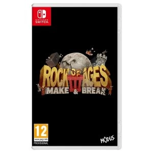 Rock of Ages 3 Make and Break Nintendo Switch Game