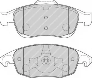 Ferodo FDB1971 Brake Pad Set Front Axle Premier Car