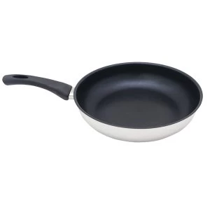 Robert Dyas Stainless-Steel Non-Stick Frying Pan - 28cm