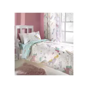 Rainbow Unicorn Reversible Duvet