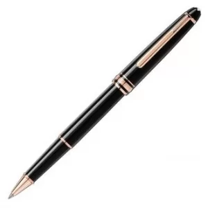 Mont Blanc Meisterstuck Classique Rose Gold Trim Rollerball