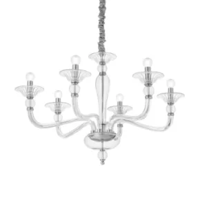 Danieli 6 Light Pendant Light Trasparent, E14